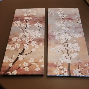 Asia Jensen Cherry Blossom Canvas Wall Art Set